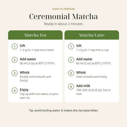 Ceremonial Matcha 30g